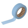 Washi Tape de Papel 15 mm x 10 m (17430) Azul Cielo