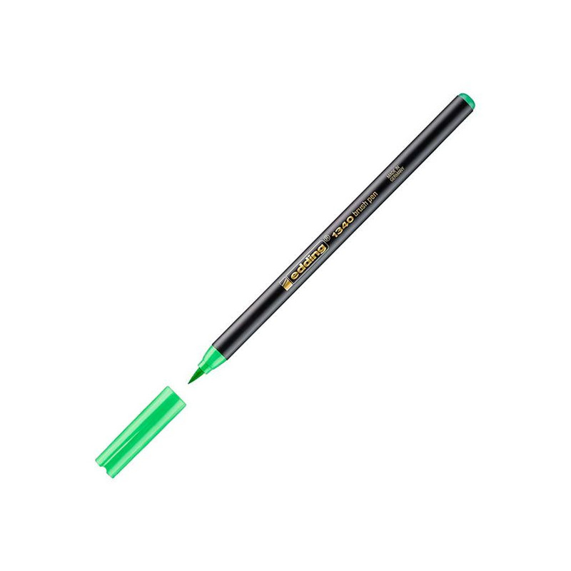 ROTULADOR PINCEL EDDING 1340-11 BRUSHPEN VERDE CLARO