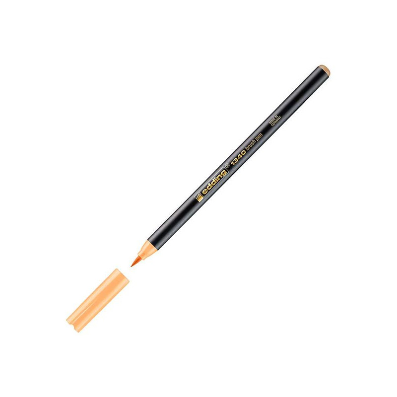 ROTULADOR PINCEL EDDING 1340-16 BRUSHPEN NARANJA CLARO