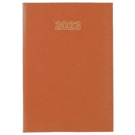 *AGENDA GRAFOPLAS DIA PAGINA ZURICH 17x24 cm MARRON