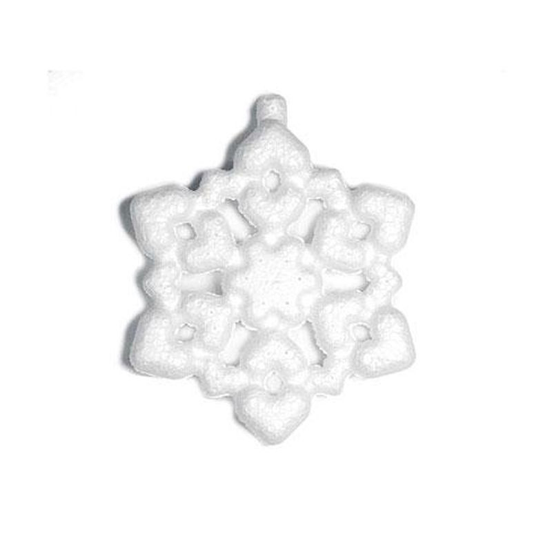 ADORNO NAVIDAD POREX A3643 COPO NIEVE 7,5 cm