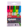 SET 5 ROTULADORES TIZA LIQUIDA 5,5 mm FLUOR