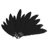 PLUMAS INDIO 60 Un. TAMAÑO 10/14cm COLOR NEGRO