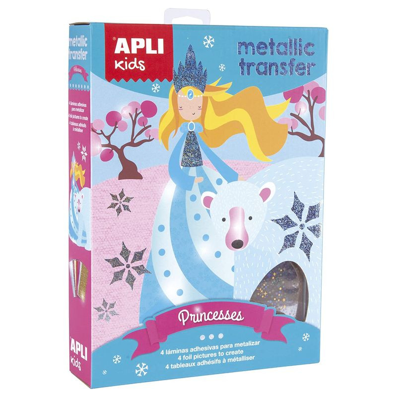 KIT METALLIC TRANSFER APLI 15267 PRINCESAS