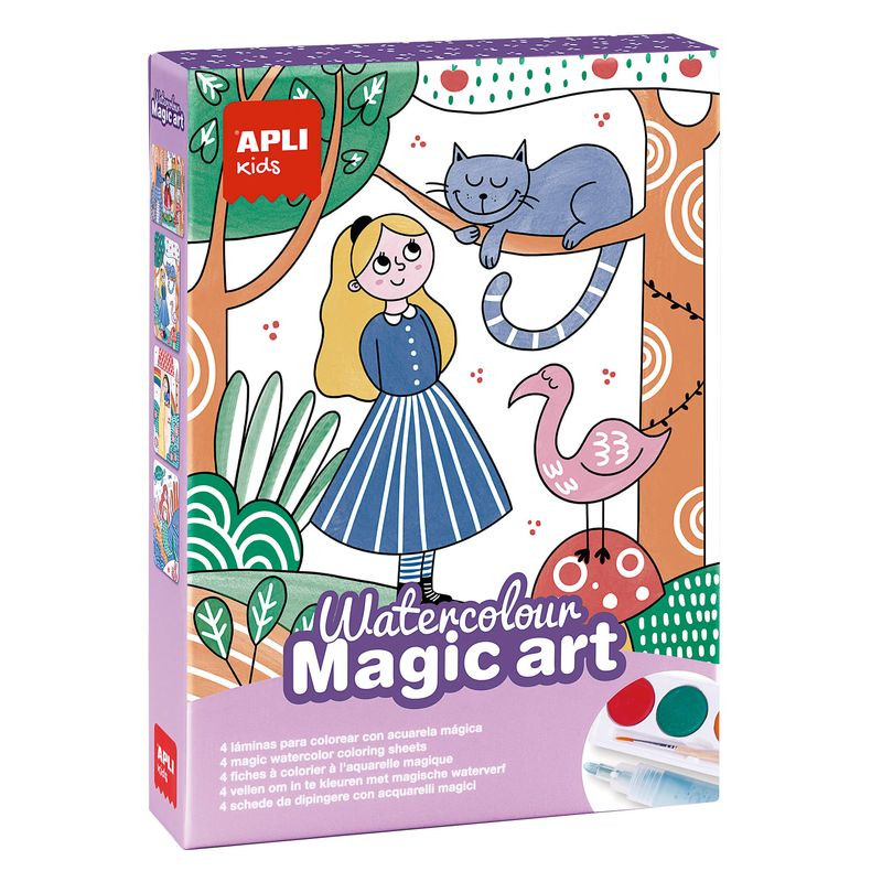 APLI KIT 18823 WATERCOLOR MAGIC ART