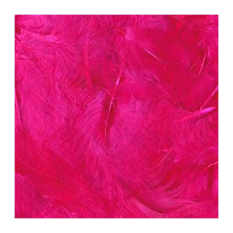 PLUMAS SUAVES 3gr TAMAÑO 8/12cm COLOR FUCSIA