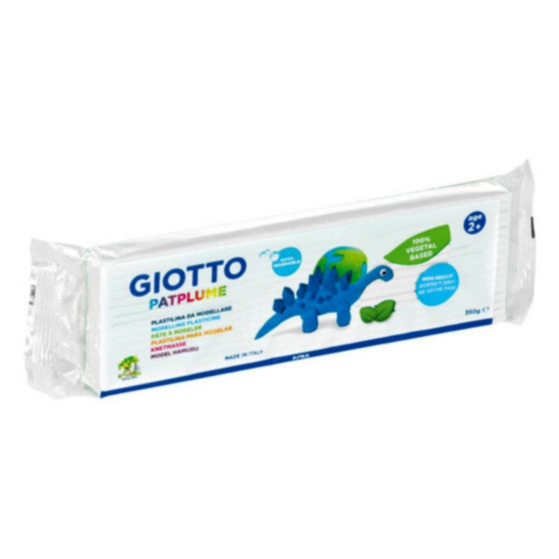 PLASTILINA GIOTTO PATPLUME 350gr BLANCO