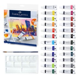 *ACUARELA FABER-CASTELL 24 TUBOS 12ml CREATIVE STUDIO