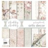 PAPEL SCRAP ARTIS DECOR SET 30,5x30,5cm SHABBY SHABBY