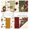 PAPEL SCRAP NAVIDAD ARTIS DECOR SET 30,5x30,5cm LA NAVIDAD