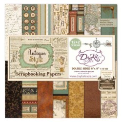 *DAYKA SCP1031 COLECCION 12+2 Hj. 20x20cm ANTIQUE STYLE