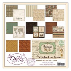 DAYKA BLOC 12+2 Hj. 20x20cm SCP-1031 ANTIQUE STYLE