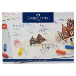 PASTEL 72 TIZAS SOFT MINI FABER-CASTELL STUDIO