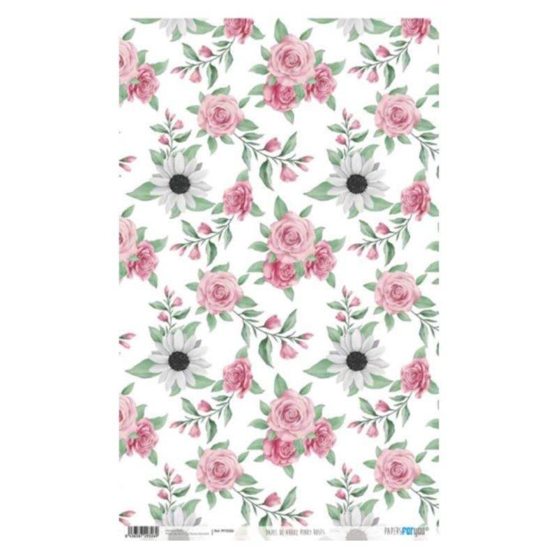 PAPEL DE ARROZ 54x33cm PFY2326 PAPERS FOR YOU