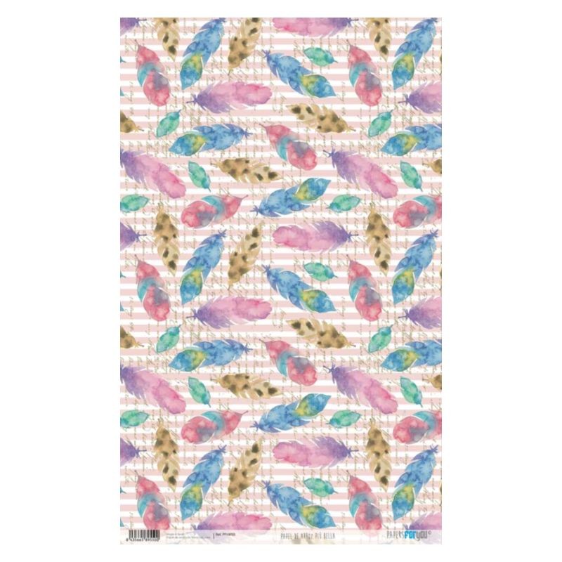 PAPEL DE ARROZ 54x33cm PFY4955 PAPERS FOR YOU