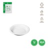 PLATOS DE PLASTICO MAXI 20,5cm 12 Un. HONDO BLANCO