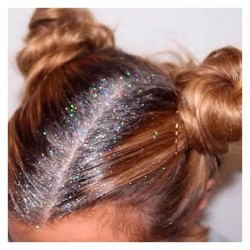 LACA COLOR PARA EL PELO SPRAY 100ml GLITTER PLATA