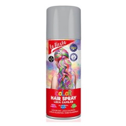 LACA COLOR PARA EL PELO SPRAY 125ml PLATA