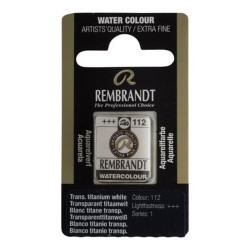 ACUARELA REMBRANDT S/1 PASTILLA 112 BLANCO TITANIO