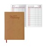 AGENDA PARA RESERVAS DOHE DIA PAGINA 21x29cm CAMEL