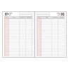 AGENDA PLANNING RESERVAS DOHE DIA PAGINA 21x29cm AZUL