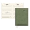 AGENDA DOHE LAUSANA DIA PAGINA 14x20cm VERDE