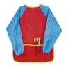 DELANTAL APLI KIDS POLIESTER TALLA "M" ROJO