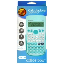 CALCULADORA CIENTIFICA LT-C1 EvAU OFFICE BOX AZUL