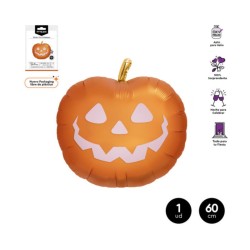 GLOBO HALLOWEEN CALABAZA HO YEAH! FOIL 60cm