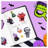 PEGATINAS HALLOWEEN 24 Un. HOJA 14x21cm OH YEAH! 1091023