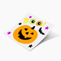 PEGATINAS HALLOWEEN GEL 1 HOJA 19x19cm OH YEAH! 1092007