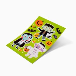 PEGATINA HALLOWEEN VENTANA 1 HOJA 29x37cm OH YEAH! 1091501