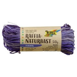 RAFIA NATURAL MADEJA 50gr FOLIA 9028 LILA
