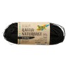 RAFIA NATURAL 50gr FOLIA 9090 NEGRO