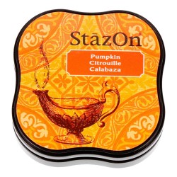 TAMPON TINTA STAZON MIDI S/R 58x58mm (92) CALABAZA