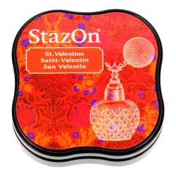 TAMPON TINTA STAZON MIDI S/R 58x58mm (24) SAN VALENTIN