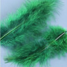 PLUMAS MARABU 22 Un. COLOR VERDE CLARO