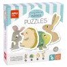 PUZZLE 4 PROGRESIVOS 2, 3, 3 y 4 Pzs. APLI 19439 PUPPIES