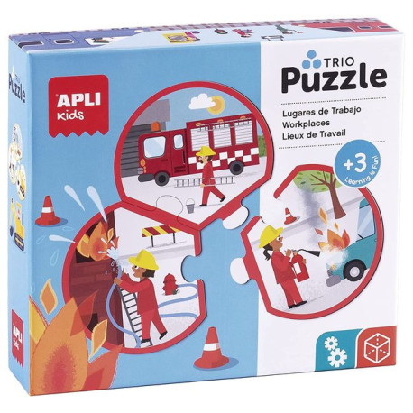 PUZZLE APLI 18822 ASOCIACION TRIO LOS OFICIOS