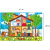 PUZZLE 24 PIEZAS APLI KIDS 18747 LA CASA