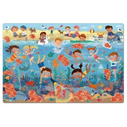 PUZZLE 60 PIEZAS APLI KIDS 19220 TOP SECRET PLAYA