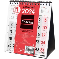 CALENDARIO SOBREMESA CATALAN FINOCAM 14x15 Nº GRANDES