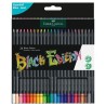 ESTUCHE 24 LAPICES COLOR BLACK EDITION FABER-CASTELL