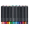 FABER-CASTELL BLACK EDITION CAJA CARTON 36 LAPICES COLORES