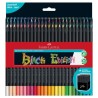 ESTUCHE 50 LAPICES COLOR BLACK EDITION FABER-CASTELL