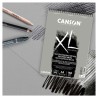 CANSON XL DIBUJO SAND GRAIN GRIS BLOC A4 ESPIRAL 40 Hj. 160 Gr.