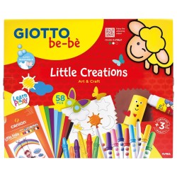 GIOTTO BE-BE LITTLE CREATIONS SET 58 PCS PINTAR Y DIBUJAR