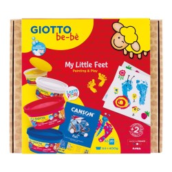 GIOTTO BE-BE MY LITTLE FEET SET PINTURA DE DEDOS