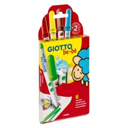 GIOTTO BE-BE ESTUCHE 6 SUPER ROTULADORES SURTIDOS