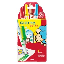 GIOTTO BE-BE ESTUCHE 6 SUPER ROTULADORES SURTIDOS